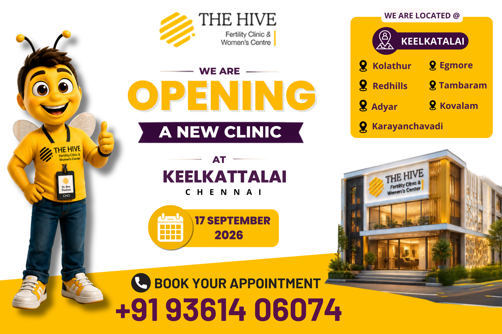 The Hive Fertility and Women’s Centre Opens in Keelkattalai